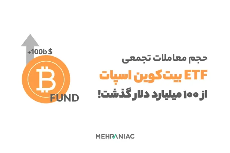 حجم معاملات تجمعی ETF بیت‌کوین اسپات از ۱۰۰ میلیارد دلار گذشت