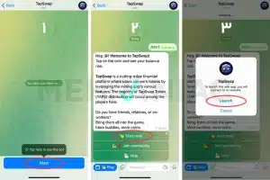 آموزش بازی تپ سواپ TapSwap
